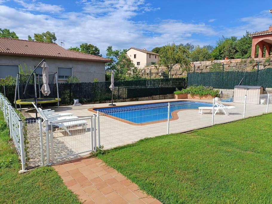 Casa Con Jardin Y Piscina Privada. Vila Santa Eulalia de Ronsaná Exterior foto